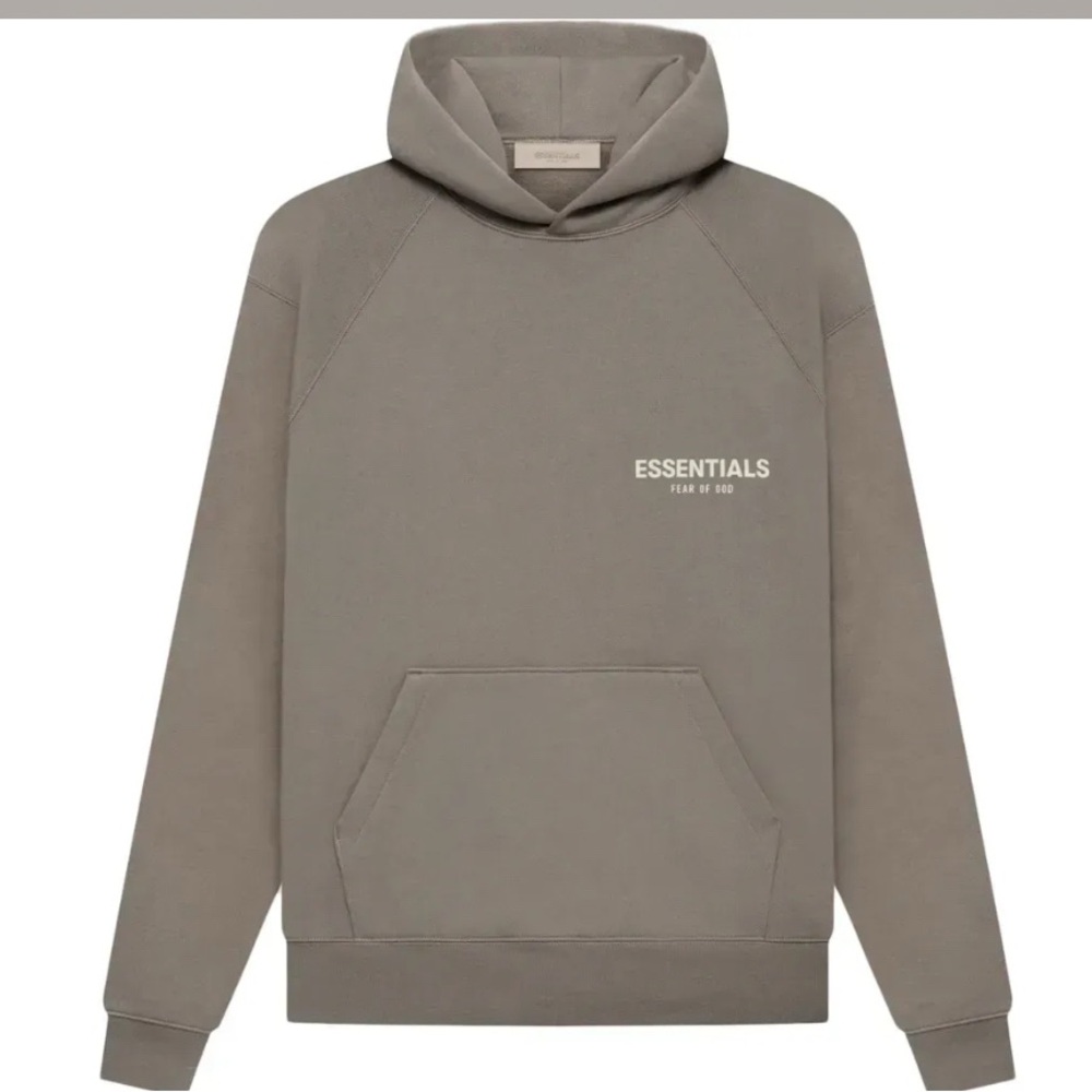 NWT Fear of God Essentials SS22 Hoodie 'Desert Taupe' FOG